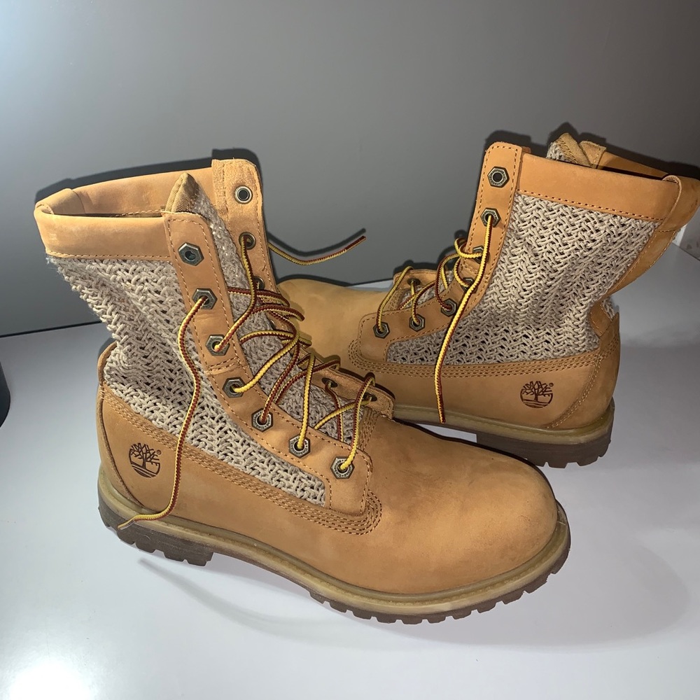 Timberland Boots, open weave